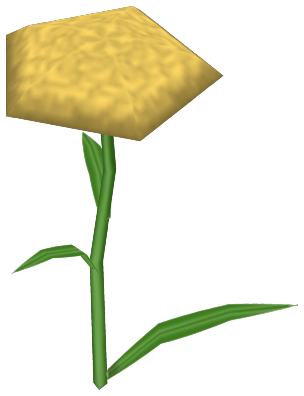 Instant Carnation, a yellow flower in Toontown Rewritten