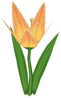 Dilly Lilly, a yellow flower in Toontown Rewritten