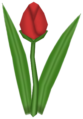 Twolip, a red flower in Toontown Rewritten