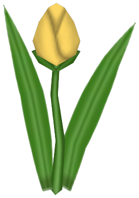 Threelip, a yellow flower in Toontown Rewritten