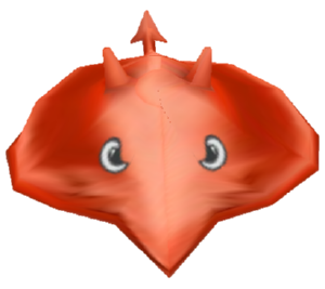 Devil Ray, a fish in Toontown Rewritten