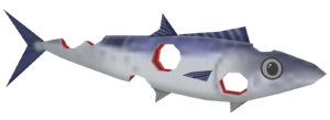 Holey Mackerel, a fish in Toontown Rewritten