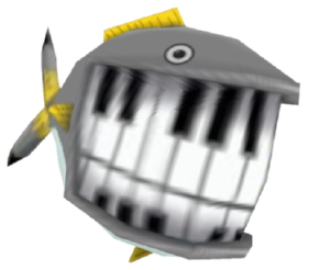 Grand Piano Tuna, a fish in Toontown Rewritten